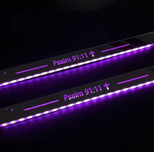 Bible Verse Led Car Door Lights